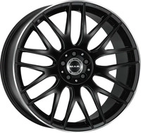 MAK Arrow D Gloss Black Mirror Ring Alufelge 20 Zoll ET50 5x112 ML66,6