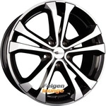 RC-Design RC17 Chromsilber Alufelge 19 Zoll ET38 5x108 ML72,6