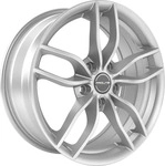 Proline ZX 100 Arctic Silver Alufelge 17 Zoll ET38 5x114,3 ML74,1