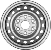 MW Stahl Silber Stahlfelge 16 Zoll ET50 6x120 ML74,6