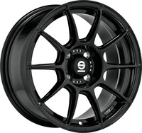 Sparco FF1 Gloss Black Alufelge 17 Zoll ET37 4x100 ML63,4