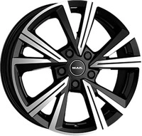 MAK Qvarz Black Mirror Alufelge 17 Zoll ET40 5x112 ML57,1