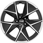 CMS C42 Complete Black Gloss Alufelge 19 Zoll ET34 5x108 ML63,4