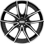 Fondmetal Elatha Glossy Black Machined Alufelge 19 Zoll ET21 5x112 ML66,5