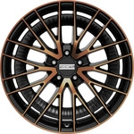Fondmetal Kari Glossy Black Bronze Machined Alufelge 20 Zoll ET22 5x112 ML66,5