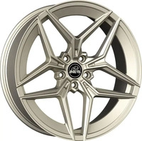 Antera A107 Satin Champagne Alufelge 18 Zoll ET45 5x100 ML75