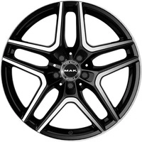MAK Aurum Gloss Black Mirror Ring Alufelge 19 Zoll ET32,5 5x112 ML66,6