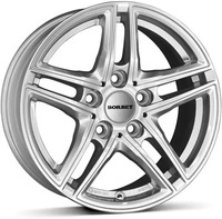 Borbet XR Brillant Silver Alufelge 18 Zoll ET30 5x112 ML66,6
