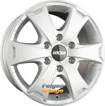 OXXO Aventura Silver Alufelge 17 Zoll ET38 6x114,3 ML66,1