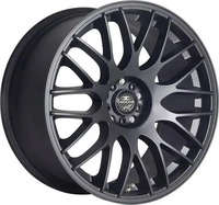 Barracuda Karizzma Mattblack-Polished / Color Trim Gelb Alufelge 18 Zoll ET38...