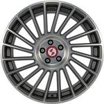 Eta Beta Venti-R Black Matt Full Polish Alufelge 19 Zoll ET33 5x120 ML72,6
