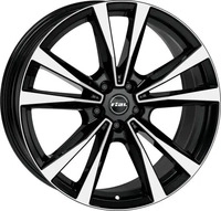 Rial M12 Diamant-schwarz Alufelge 18 Zoll ET43 5x112 ML66,5