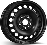 Alcar Stahl Schwarz Stahlfelge 15 Zoll ET43 5x112 ML57,1