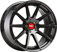 TEC Speedwheels GT 7 Schwarz Gl&auml;nzend Alufelge 20 Zoll ET40 5x114,3 ML72,5