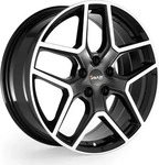 Avus AC-519 Black Alufelge 18 Zoll ET45 5x108 ML73,1