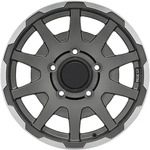 Sparco Dakar Matt Dark Grey Lip Polished Alufelge 16 Zoll ET5 5x139,7 ML108,3