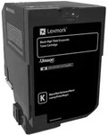 Original Lexmark 74C2HKE Toner Schwarz