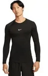 Nike Herren Dri-Fit Pro Longsleeve S schwarz
