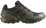 Salomon Speedcross 6 GTX Herren Laufschuhe gr&uuml;n - 43.3 EU