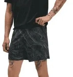 Hoka Herren Glide Short 5" Brief CLF PRT L schwarz