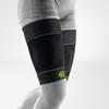 Bauerfeind Sports Unisex Compression Sleeves Upper Leg - kurz schwarz