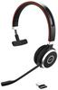 Jabra 6593-833-499, Jabra Evolve 65 SE UC Mono Headset On-Ear Bluetooth, Dongle,