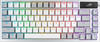 ASUS 90MP031A-BKDA11, 0 ASUS ROG Azoth RGB Gaming-Tastatur, weiß QWERTZ Layout, 75%