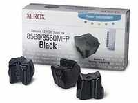 Xerox 108R00726, Xerox Druckerpatrone 3er Pack schwarz 3.000 Seiten für Phaser 8560