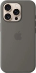 Apple MYYL3ZM/A, Apple Silikon Case iPhone 16 Pro mit MagSafe (steingrau)