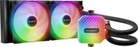 be quiet BW020, be quiet Wasserk&uuml;hler Light Loop 240mm AIO RGB schwarz
