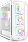 Sharkoon PC Geh&auml;use AK5G RGB White ATX wei&szlig;