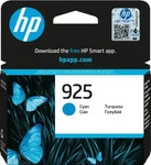 HP 4K0V6PE, HP 925 Druckerpatrone - cyan (4K0V6PE)