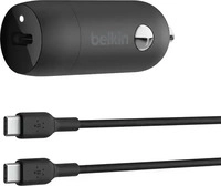 Belkin CCA004BT1MBK-B6, Belkin BoostCharge 30 W USB-C Kfz-Ladeger&auml;t, schwarz