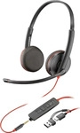 poly 8X229A6, Poly Blackwire 3225 Stereo Headset