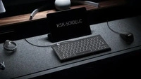 KEYSONIC 60950, KeySonic KSK-5010ELC kabelgebundene Mini Tastatur - QWERTZ DE -