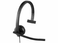 Logitech 981-000571, Logitech H570e Mono Headset kabelgebunden, schwarz