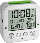 TFA 60.2528.54, TFA digitaler Funkwecker 60.2528.54 BINGO silber