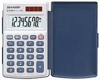 Sharp SH-EL243S, Sharp Taschenrechner EL-243S grau/blau