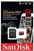 Sandisk SDSQXCG-032G-GN6MA, SanDisk Extreme Pro - 32GB microSDXC, mit SD-Adapter