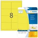HERMA 5144-20, HERMA Etiketten 5144 gelb 99,1 x 67,7 mm, 20 St.