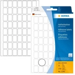 HERMA 2340-32, HERMA Etiketten 18,0 x 12,0 mm, wei&szlig;, 32 St.