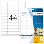 HERMA 10914-25, HERMA Power-Etiketten Power 48,3 x 25,4 mm, wei&szlig;, 25 St.
