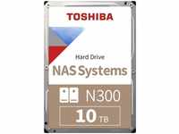 Toshiba HDWG11AEZSTA, Toshiba N300 NAS - 10 TB, retail HDD intern - 3.5 ",