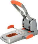 Rapid 23000600, Rapid Registraturlocher HDc150 silber-orange