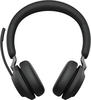 Jabra 26599-989-999, Jabra Evolve2 65 UC Stereo Headset On-Ear schwarz Bluetooth,