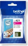 Brother LC421M, Brother LC-421M Druckerpatrone magenta 200 Seiten (LC421M)