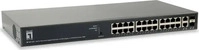 LevelOne GEP-2651, LevelOne Switch 26 Gigabit Ethernet-Ports mit 24 PoE-Ports 185W, 2