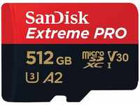 Sandisk SDSQXCD-512G-GN6MA, SanDisk Extreme PRO 512GB Flash-Speicherkarte microSDXC