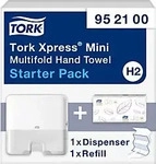 TORK 952100, TORK Papierhandtuchspender-Set Elevation Xpress H2 Mini 100 T&uuml;cher