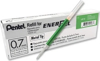 Pentel LR7-KX-12, Pentel EnerGel LR7 Gelschreiberminen 0.35 mm Gr&uuml;n, 12 St.